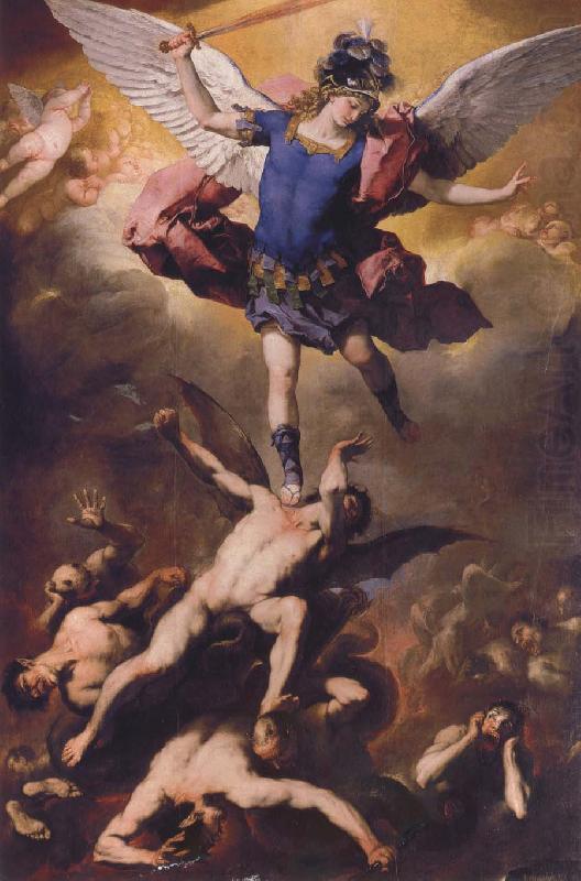 Luca  Giordano The Fall of the Rebel Angels china oil painting image